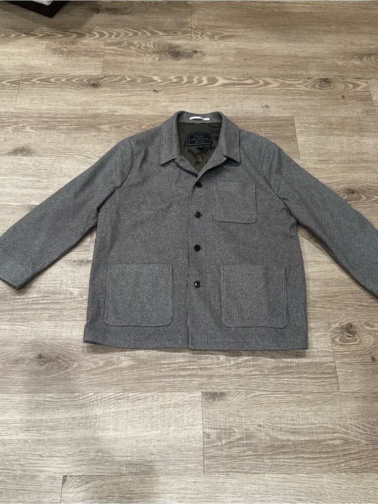 Jos A. Bank Reserve Other - J.S. Bank Reserve Men’s XL Brown Chore Jacket Textured 4 Pocket